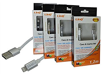 Cable de Iphone 1.2m linQ IP-6106