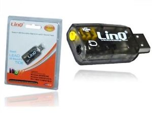 Tarjeta de sonido externa USB linQ IT-S51