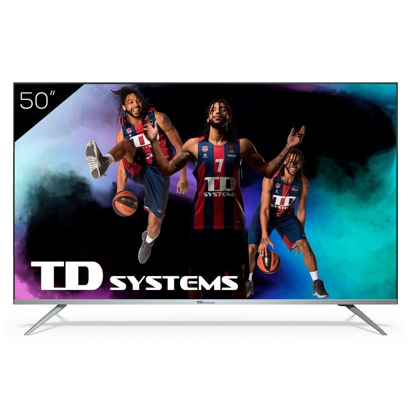 Televisión TD Systems K50DLJ12US 50" LED UltraHD 4K HDR10