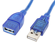 Adaptador USB AM/AF 0.3M