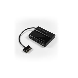 OTG Adaptador lector tarjetas/3USB para Galaxy Tab