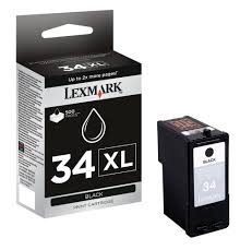 Cartucho original Lexmark 34XL negro