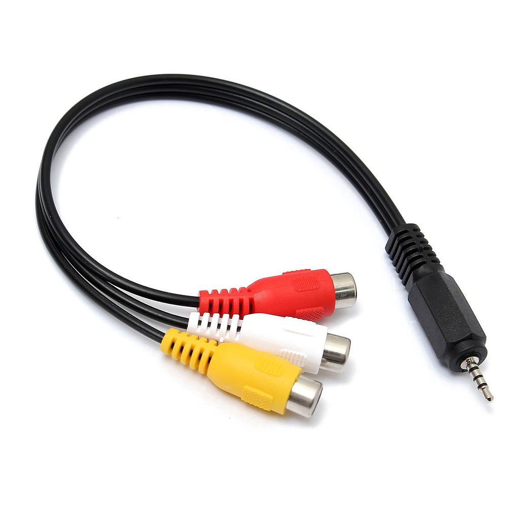 Cable de vídeo AV de 3,5 mm a RCA AV-3RCA