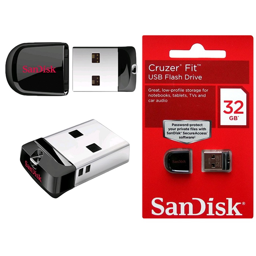 Pendrive 32GB Sandisk USB 2.0/3.0
