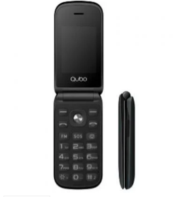 Teléfono Móvil Qubo X-209 4G para Personas Mayores/ Negro