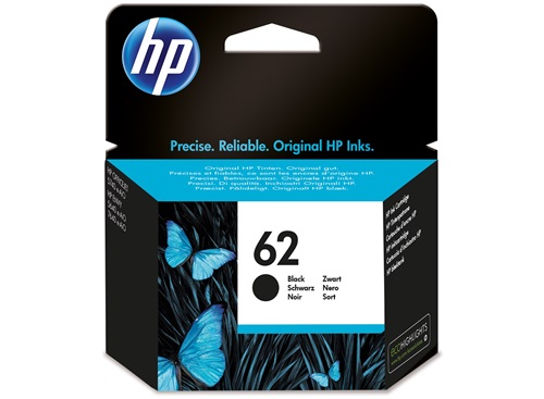 Cartucho original HP 62 negro