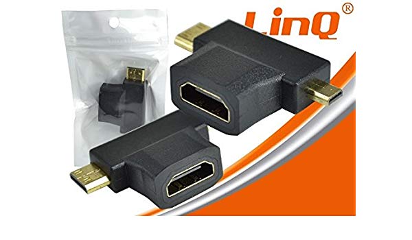 Adaptador linQ HF-103 mini HDMI-HDMI