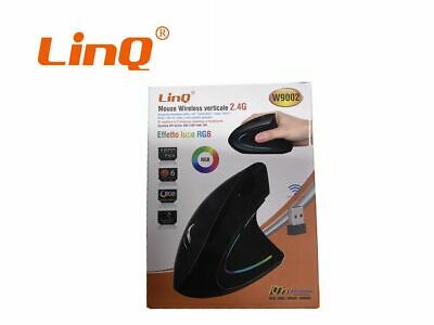Ratón inalámbrico 2.4G Gaming linQ W9002