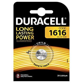 Pila Duracell 1616