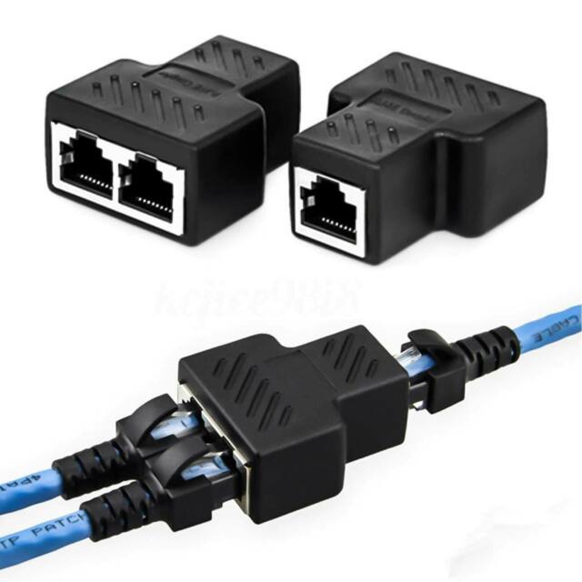 Adaptador Splitter RJ45 F/2F LinQ HDV-3133