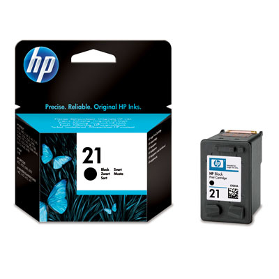 Cartucho Original HP 21 Negro