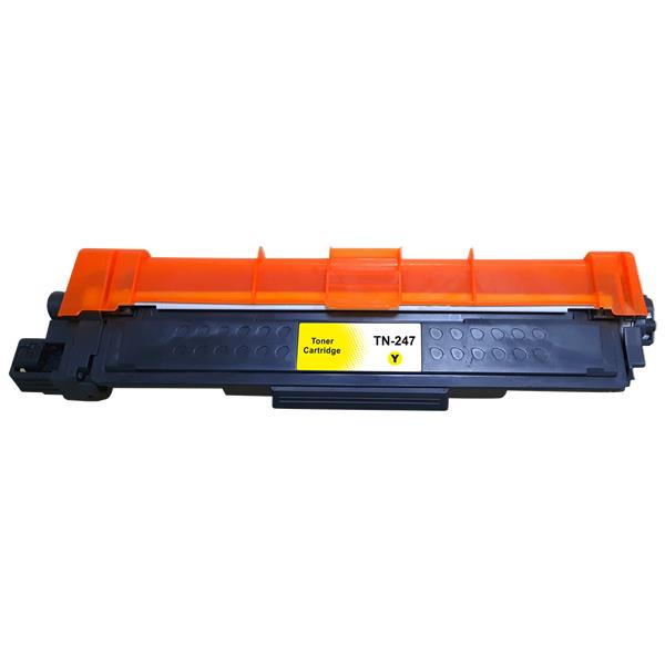 Tóner compatible para Brother TN-243/247 AMARILLO SIN CHIP