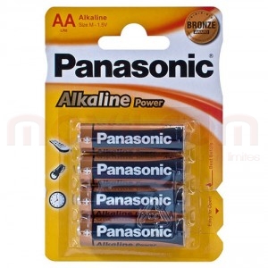Blister Pilas Panasonic AA 1.5V 4 Unidades