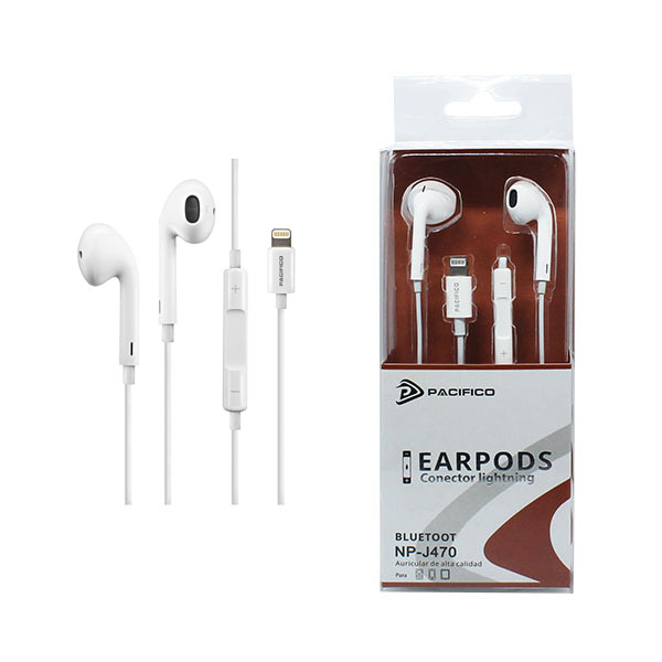 Auriculares para Iphone Lightning Pacífico NP-J470