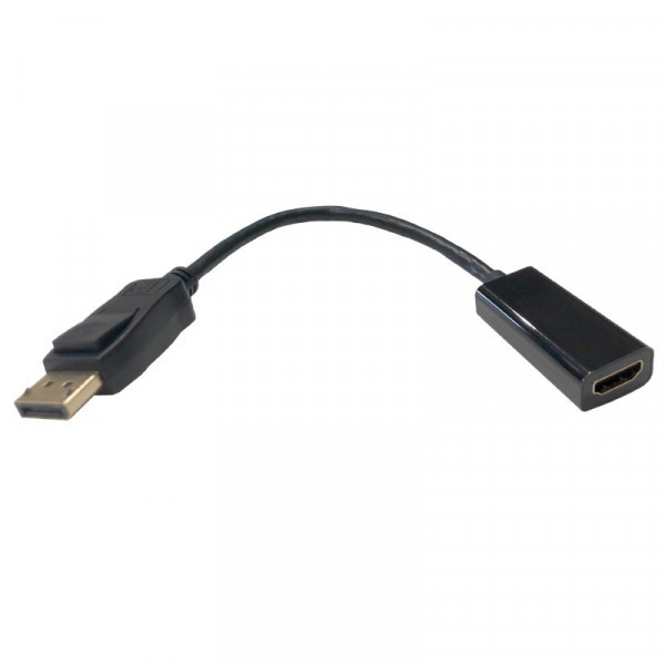 ADAPTADOR 3GO DISPLAYPORT A HDMI M-H 15CM 1080P