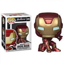 Funko Pop Marvel Vengadores Videojuego Iron Man Traje Stark Tech 