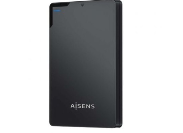 Caja Externa para Disco Duro de 2.5" Aisens ASE-2520B/ USB 3.1/ Sin tornillos